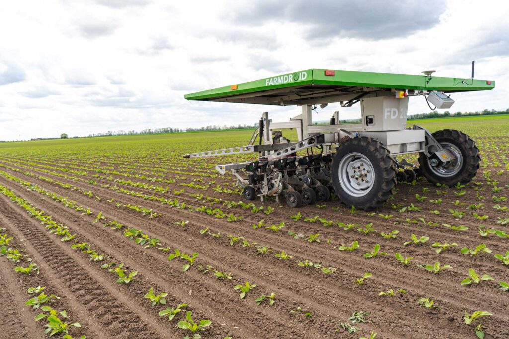 Der Feldroboter «Farmdroid».